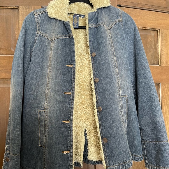 Abercrombie & Fitch Jackets & Coats Vintage Abercrombie Jean Sherpa